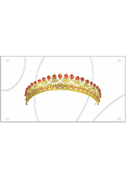 Karnet 12x23cm + koperta Tiara
