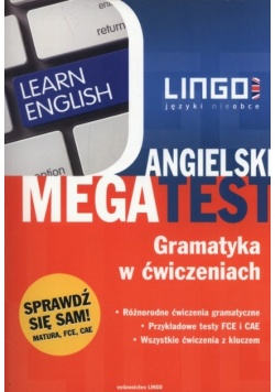 Angielski. Megatest  Gramatyka w ćwiczeniach