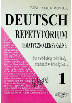 Deutsch repetytorium tematyczno - leksykalne 1