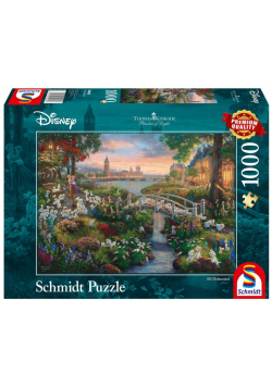 Puzzle 1000 101 dalmatyńczyków (Disney) G3