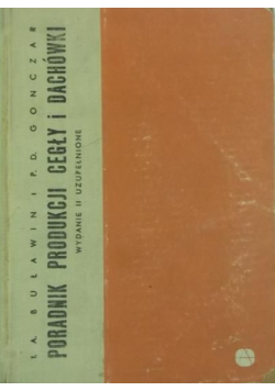 Poradnik produkcji cegły i dachówki