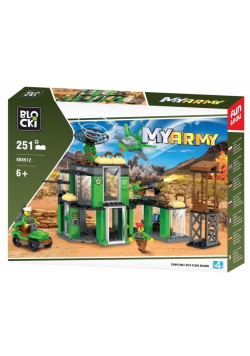 Klocki Blocki MyArmy Baza Wojskowa 251 el.