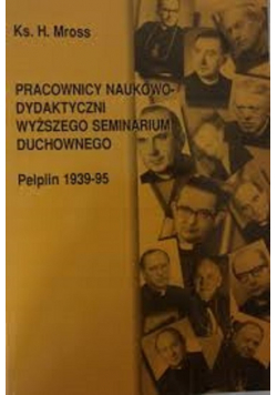Pracownicy naukowo dydaktyczni wyższego seminarium dochownego