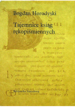 Tajemnice ksiąg rękopiśmiennych