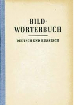 Bildworterbuch Deutsch und Russisch