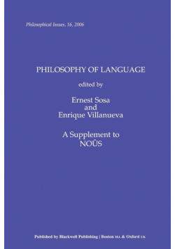Philosophy of Language