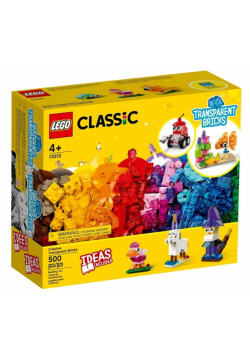 LEGO(R) CLASSIC 11013 Kreatywne przezroczyste klocki