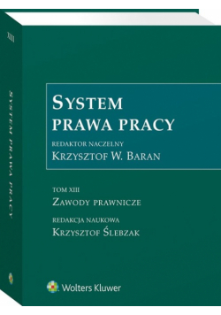 System Prawa Pracy Tom XIII