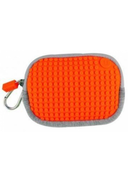 Pixelbags Saszetka szaro - pomarańczowa