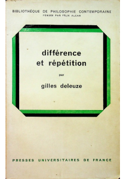 Difference Et Repetition