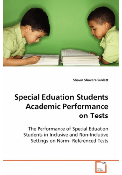 Special Education Students Academic Performance on Tests