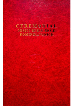 Ceremoniał misji i rekolekcji dominikańskich