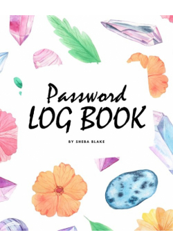 Password Keeper Log Book (8x10 Softcover Log Book / Tracker / Planner)