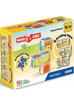 Geomag Magicube Animal Friends + Cards 7 el.