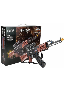 Karabin AK47 z klocków do złożenia 738el