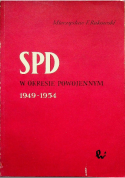 SPD w okresie powojennym 1949 do 1954
