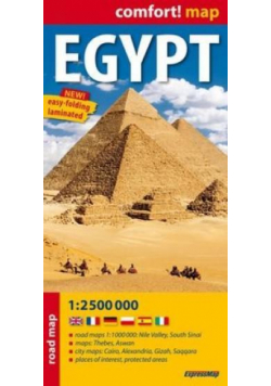 Comfort! map Egipt (Egypt) 1:2 500 000 mapa