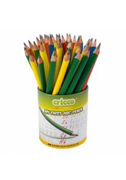 Ołówek trójkątny moje pierwsze ABC (48szt) CRICCO