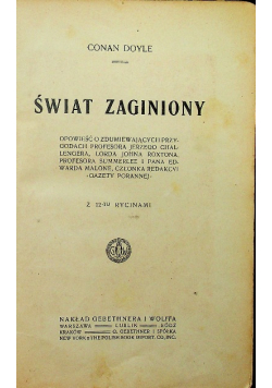 Świat zaginiony 1913  r.