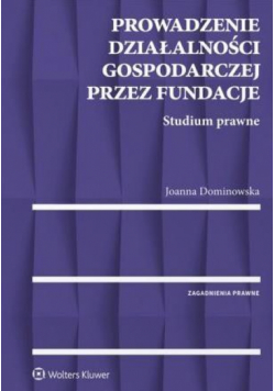 Prowadzenie działalności gospodarczej...