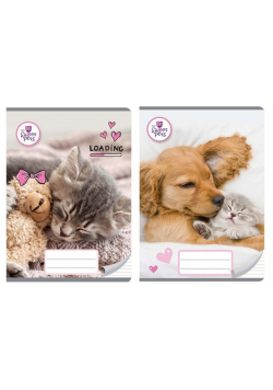 Zeszyt A5/16K linia The Sweet Pets (20szt)