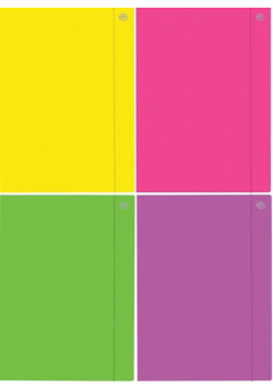 Teczka z gumką A3+ Fluo (10szt)