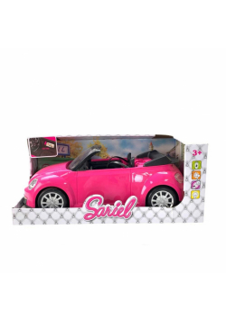Różowy kabriolet