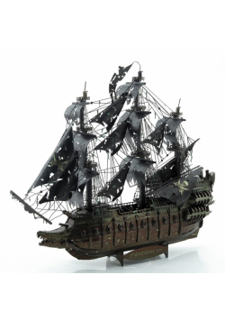 Puzzle Metalowe 3D - Statek Latający Holender