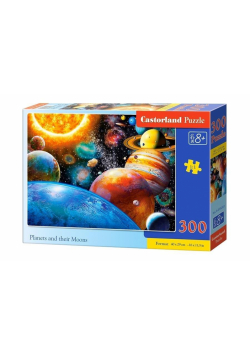Puzzle 300 Planets and Their Moons CASTOR