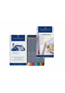 Kredki akwarelowe Goldfaber 12 kol. FABER CASTELL