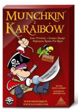 Munchkin z Karaibów BLACK MONK