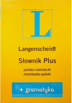 Słownik Maxi Plus polsko niemiecki niemiecko polski plus gramatyka