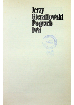 Pogrzeb lwa