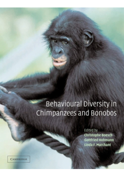 Behavioural Diversity in Chimpanzees and Bonobos