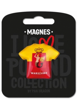 Magnes I love Poland Warszawa ILP-MAG-B-WAR-16
