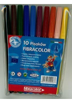 Pisaki 539 10 kol. w etui FIBRACOLOR