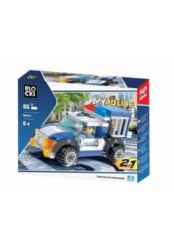 Klocki Blocki MyPolice 2w1 86 el.