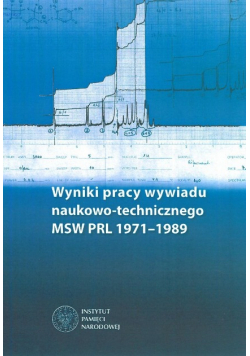 Wyniki pracy wywiadu naukowo technicznego MSW PRL 1971 1989