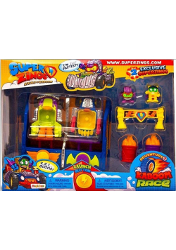 Super Zings - Zestaw Wyścig + 2 figurki