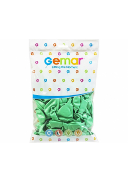 Balony makaroniki miętowe 30cm 100szt