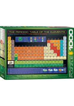 Puzzle 1000 Układ okresowy pierwiastków