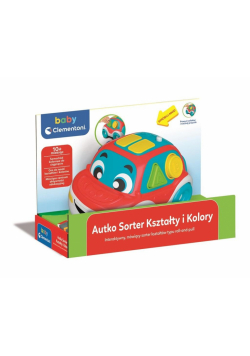 Clementoni Baby. Autko sorter kształty i kolory
