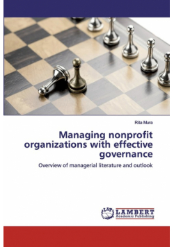 Managing nonprofit organizations with effective governance