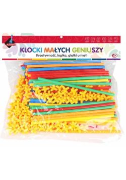 Klocki słomki 200 elementów