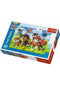 Puzzle 60 Psi Patrol, Gotowi do akcji TREFL