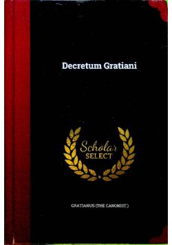 Decretum Gratiani Reprint z 1861 r.