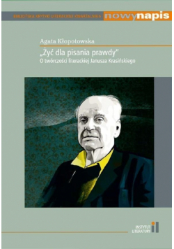 Nowy Napis Żyć dla pisania prawdy