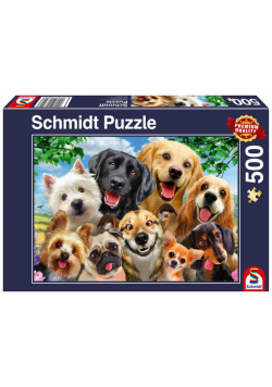 Puzzle PQ 500 Psy robią selfie G3