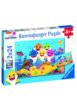 Puzzle 2x24 Baby Shark