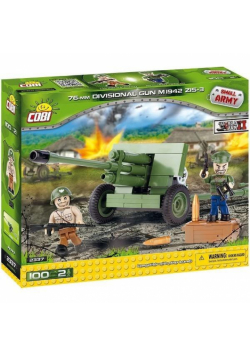 Small Army 76 mm Divisional Gun M 1942 ZIS-3